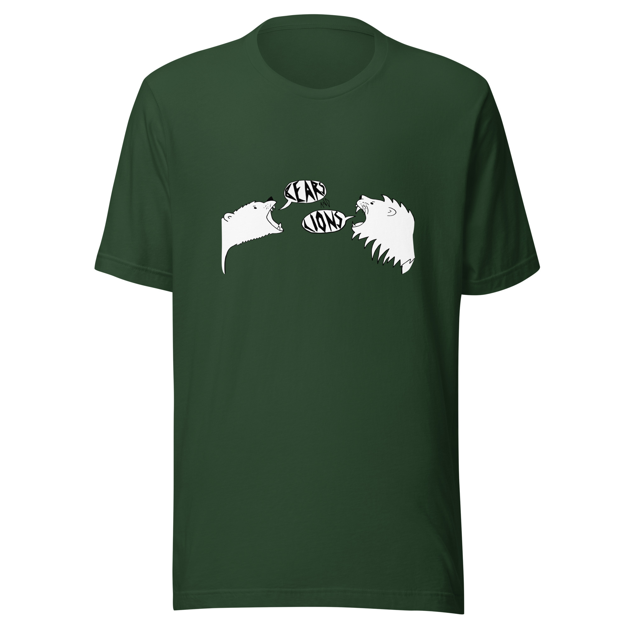 Bears and Lions Growl and Roar Classic Tee - Image 17